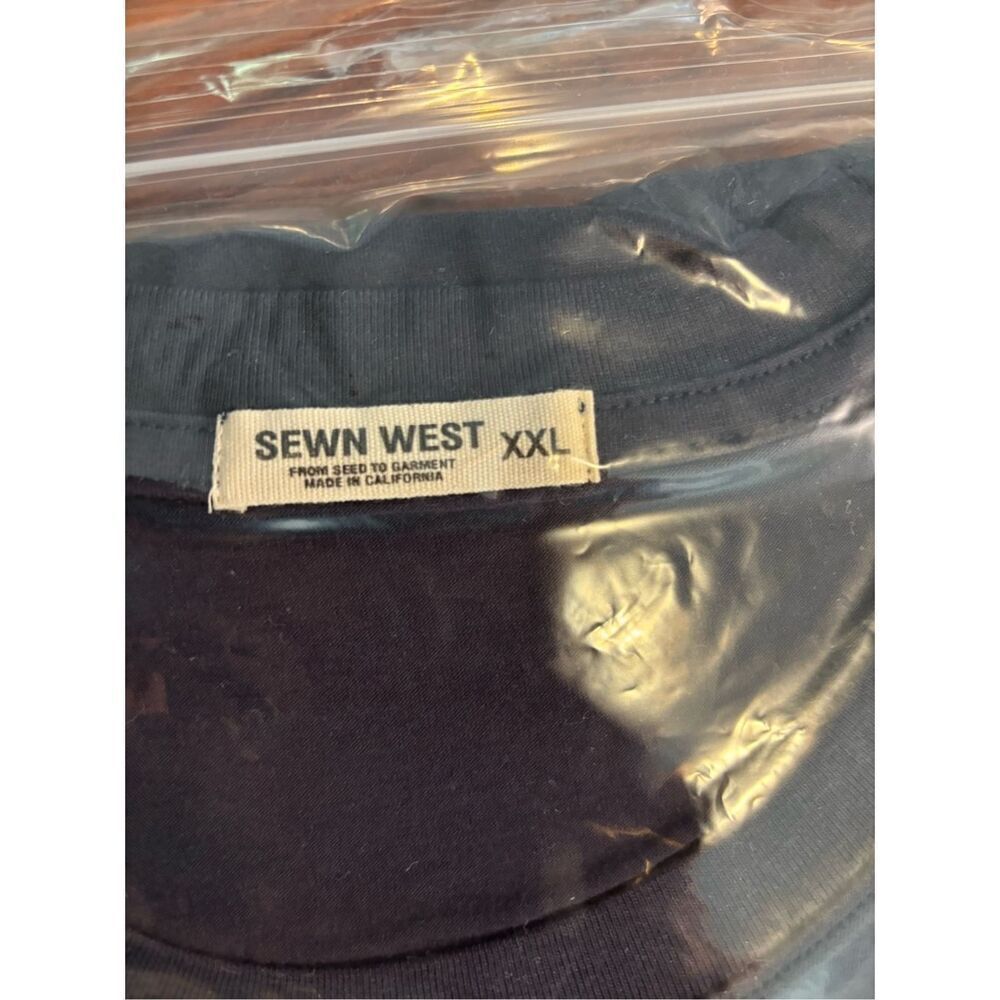 Sewn West Men's Blue Short-Sleeve Crew Neck T-Shirt Size 2XL NWT - Picture 7 of 11